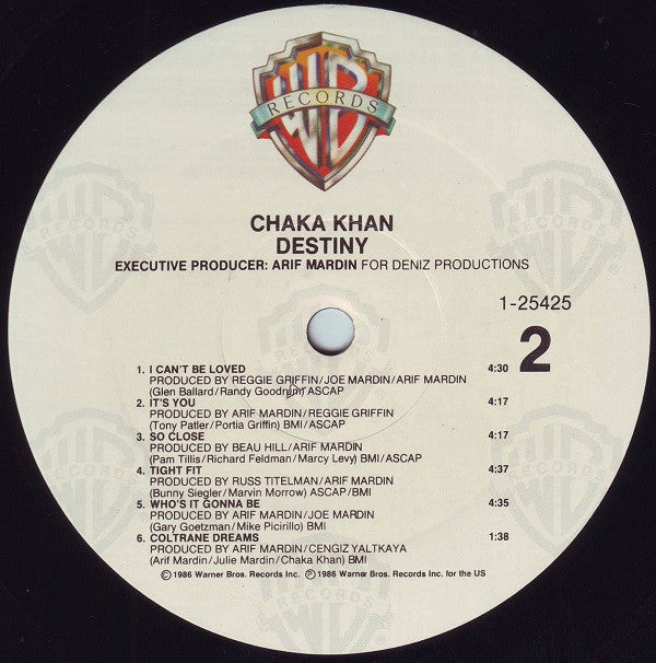 Chaka Khan : Destiny (LP, Album, All)