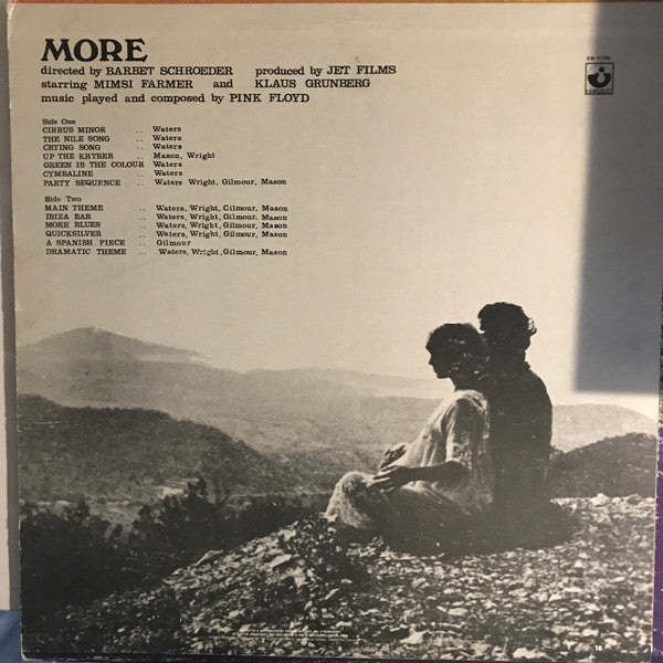 Pink Floyd : Soundtrack From The Film "More" (LP, Album, RE, Jac)