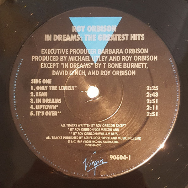 Roy Orbison : In Dreams: The Greatest Hits (2xLP, Album)