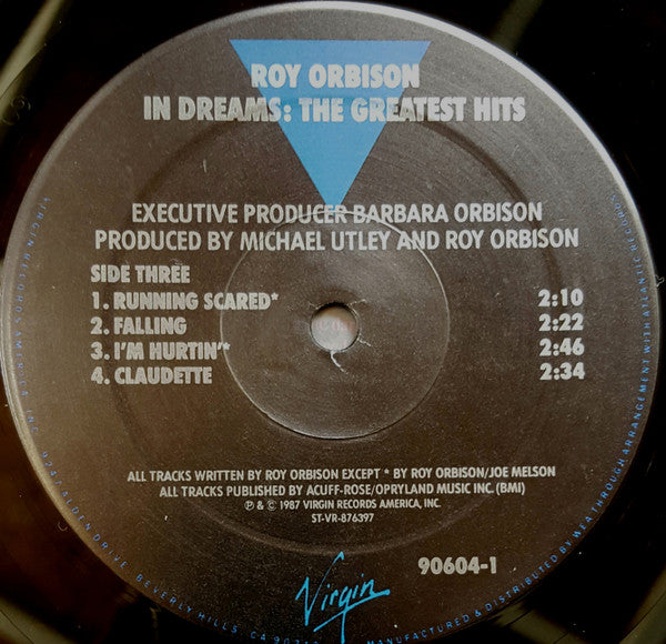 Roy Orbison : In Dreams: The Greatest Hits (2xLP, Album)