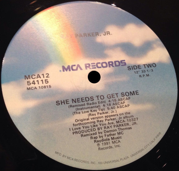 Ray Parker Jr. : She Needs To Get Some (12", Single)