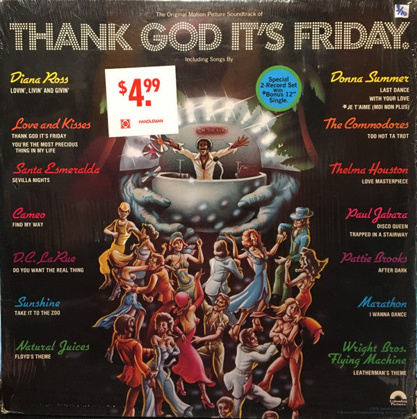 Various : Thank God It's Friday (The Original Motion Picture Soundtrack) (2xLP, Album + 12", S/Sided)