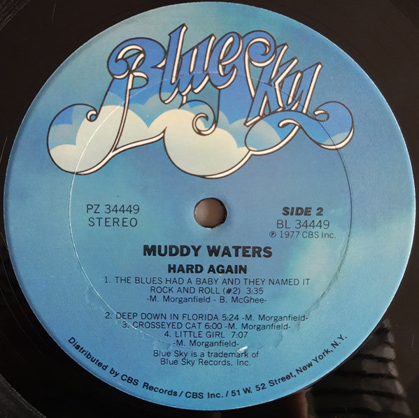 Muddy Waters : Hard Again (LP, Album, Ter)