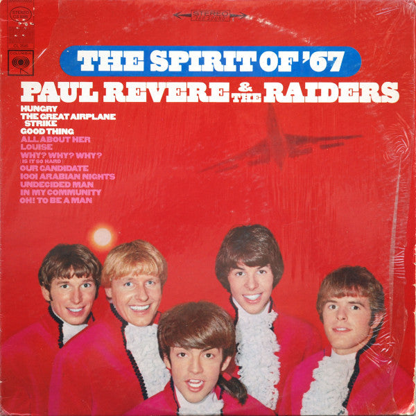 Paul Revere & The Raiders : The Spirit Of '67 (LP, Album, Pit)