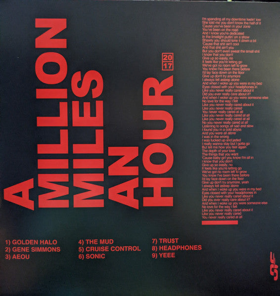 Oliver Francis (2) : A Million Miles An Hour (LP, Ltd, RP, Red)