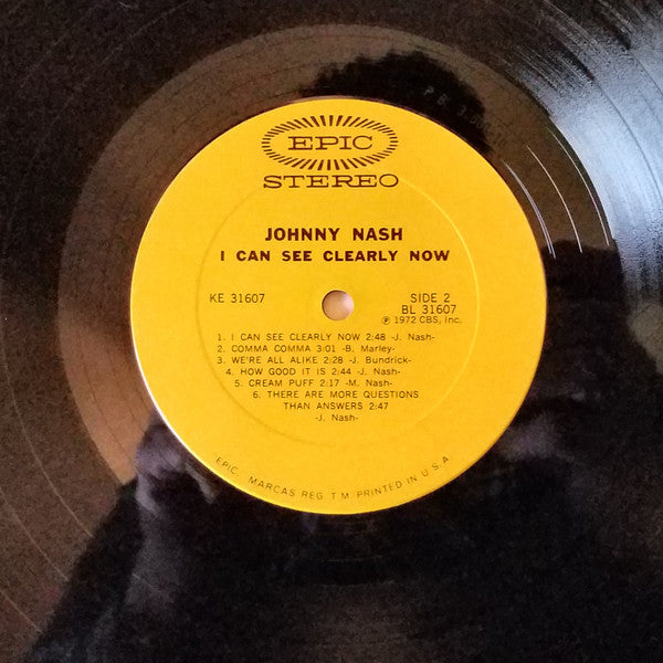 Johnny Nash : I Can See Clearly Now (LP, Album, Pit)