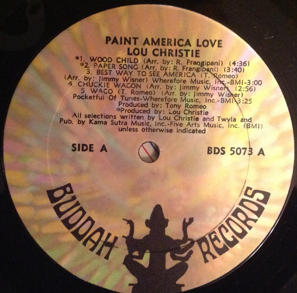 Lou Christie : Paint America Love (LP, Album)