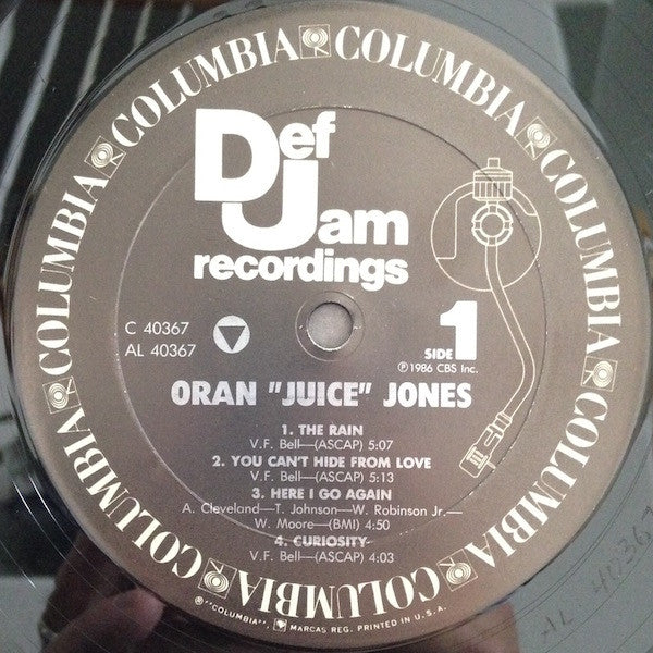 Oran 'Juice' Jones : Juice (LP, Album)