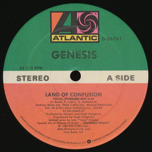 Genesis : Land Of Confusion (12")