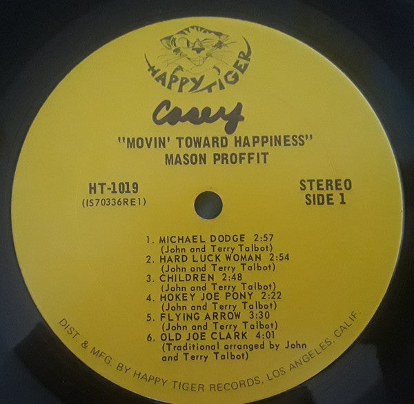 Mason Proffit : Movin' Toward Happiness (LP, Album, Gat)