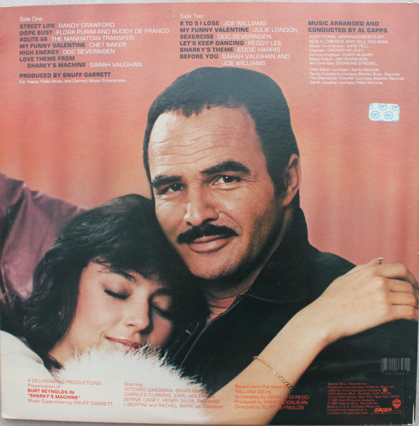 Various : The Soundtrack Music From Burt Reynolds Sharky's Machine (LP, Win)