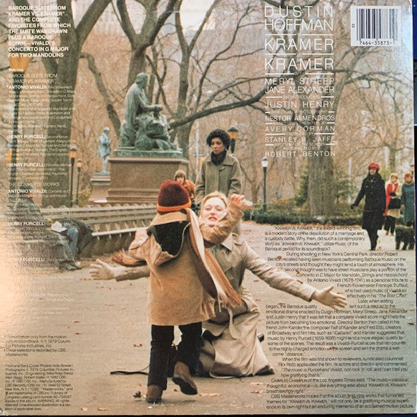 Various : Kramer Vs. Kramer (Soundtrack) (LP, Comp, Ter)