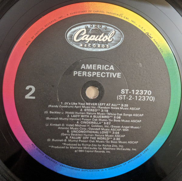 America (2) : Perspective (LP, Album)