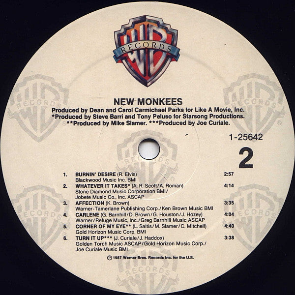 New Monkees : New Monkees (LP, Album)