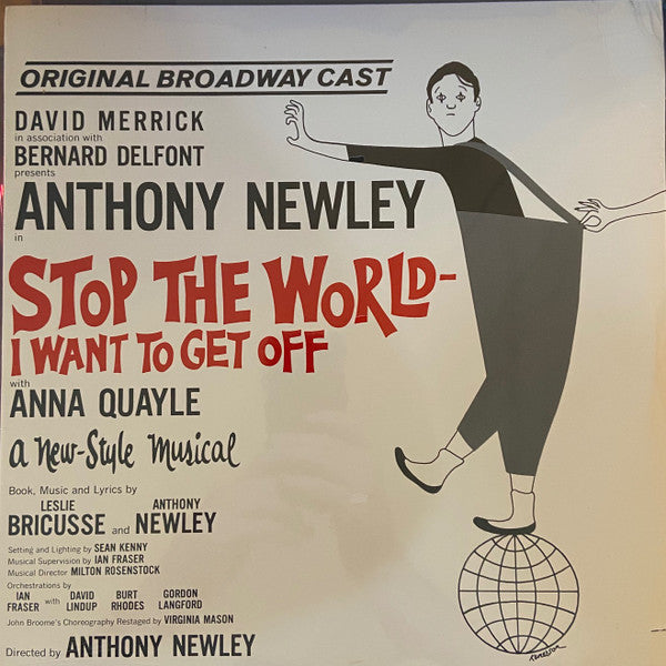 Anthony Newley : Stop The World-I Want To Get Off (LP, Album, RE)