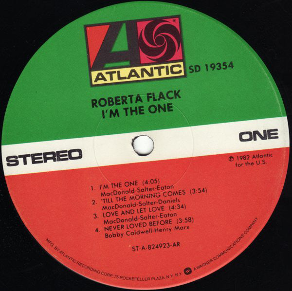 Roberta Flack : I'm The One (LP, Album, AR)