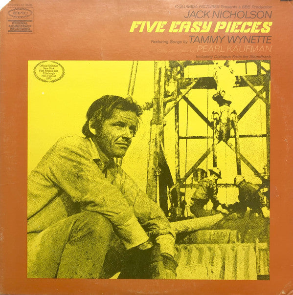 Various : Five Easy Pieces (Original Soundtrack Recording) (LP, Album, Pit)