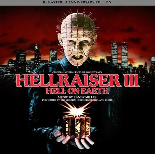 Randy Miller (2) : Hellraiser III: Hell On Earth (Original Motion Picture Soundtrack) (2xLP, Ltd, RE, RM, Red)