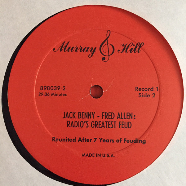 Fred Allen (2), Jack Benny : Radio's Greatest Feud (LP, Mono, Thr)