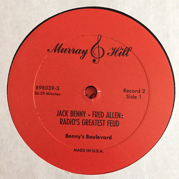 Fred Allen (2), Jack Benny : Radio's Greatest Feud (LP, Mono, Thr)