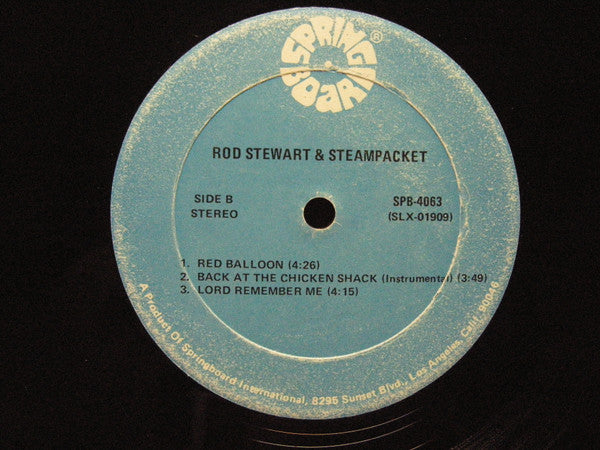 Rod Stewart & The Steampacket : Rod Stewart & Steampacket (LP, Comp)