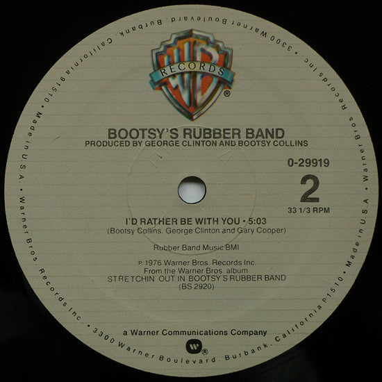 Bootsy's Rubber Band : Body Slam! (12", Single)