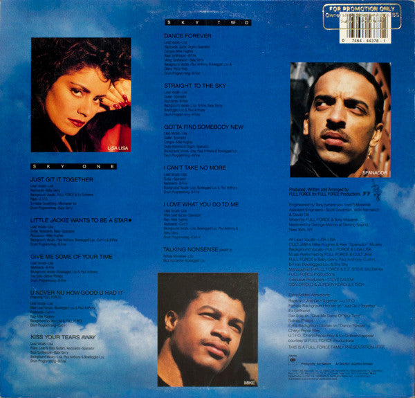 Lisa Lisa & Cult Jam : Straight To The Sky (LP, Album)