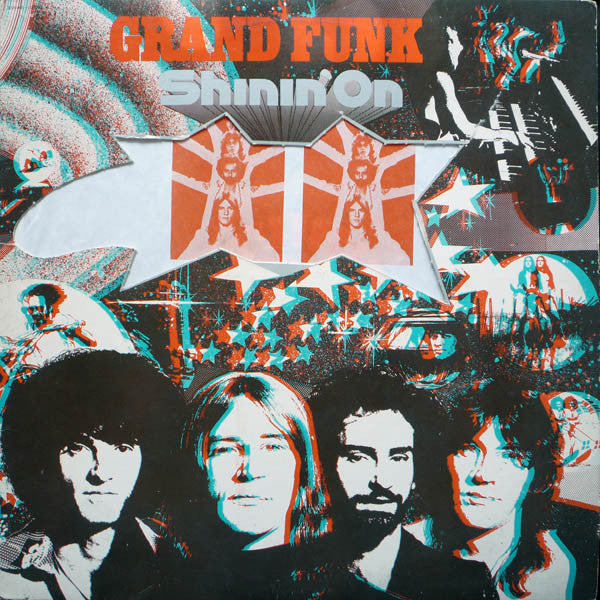 Grand Funk Railroad : Shinin' On (LP, Album, Win)