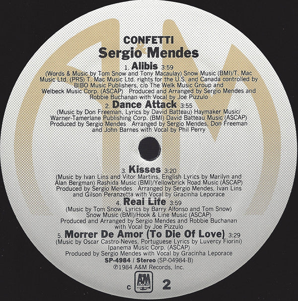 Sérgio Mendes : Confetti (LP, Album)