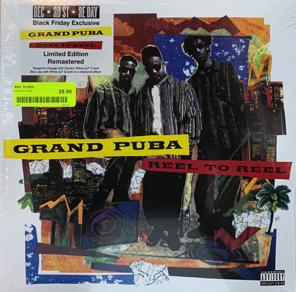 Grand Puba : Reel To Reel (Album, Ltd + LP, Ora + LP, Blu)