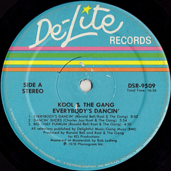 Kool & The Gang : Everybody's Dancin' (LP, Album, SP )