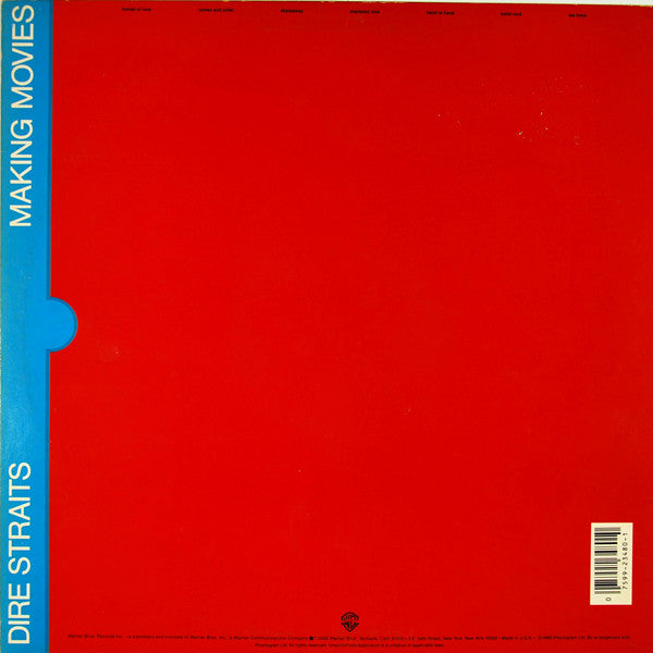 Dire Straits : Making Movies (LP, Album, Eur)