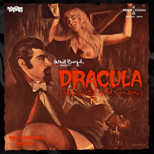 The Whit Boyd Combo : Dracula (The Dirty Old Man) (Original Motion Picture Soundtrack) (LP, Album, Mono, Red)