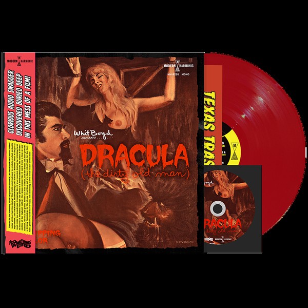 The Whit Boyd Combo : Dracula (The Dirty Old Man) (Original Motion Picture Soundtrack) (LP, Album, Mono, Red)