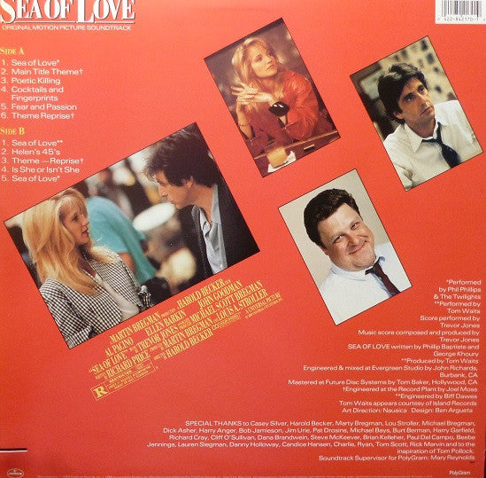 Various : Sea Of Love (Original Motion Picture Soundtrack) (LP, Album)