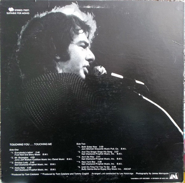 Neil Diamond : Touching You, Touching Me (LP, Album, Mon)