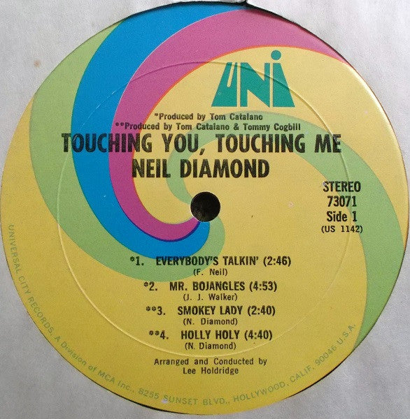 Neil Diamond : Touching You, Touching Me (LP, Album, Mon)