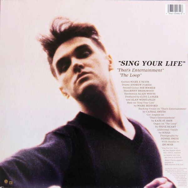 Morrissey : Sing Your Life (12", Single)