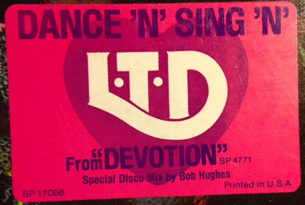 L.T.D. : Dance "N" Sing "N" (12", Promo)