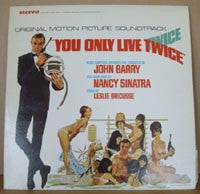 John Barry : You Only Live Twice (Original Motion Picture Soundtrack) (LP, Album, RE)