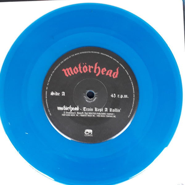 Motörhead, Lemmy : Train Kept A Rollin' (7", Ltd, Blu)