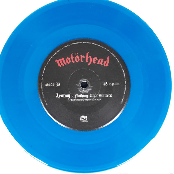 Motörhead, Lemmy : Train Kept A Rollin' (7", Ltd, Blu)