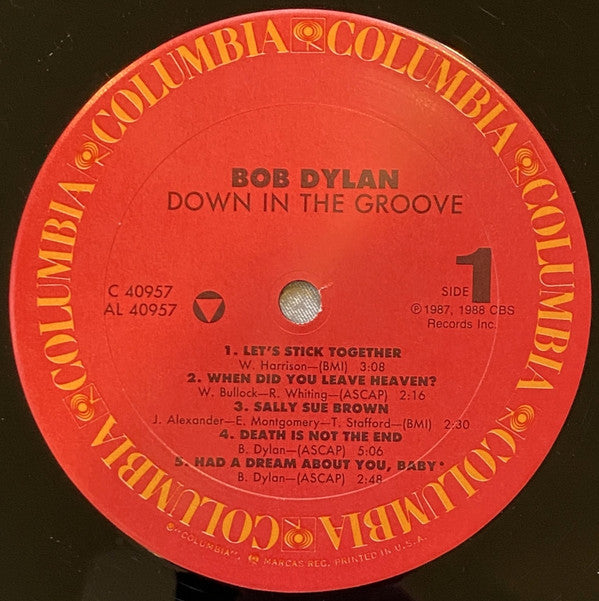 Bob Dylan : Down In The Groove (LP, Album)