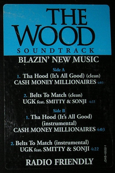 Various : Key Cuts From "The Wood" Soundtrack (12", Promo)