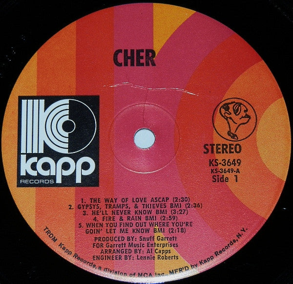 Cher : Cher (LP, Album)