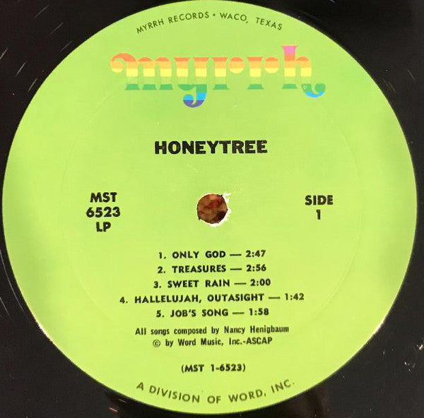 Nancy Honeytree : Honeytree (LP, Album)