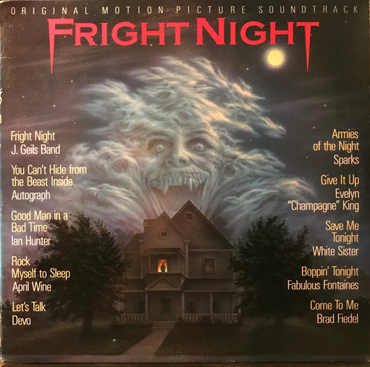 Various : Fright Night (Original Motion Picture Soundtrack) (LP, Album)