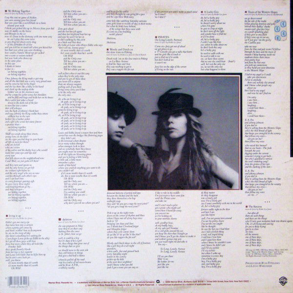 Rickie Lee Jones : Pirates (LP, Album)