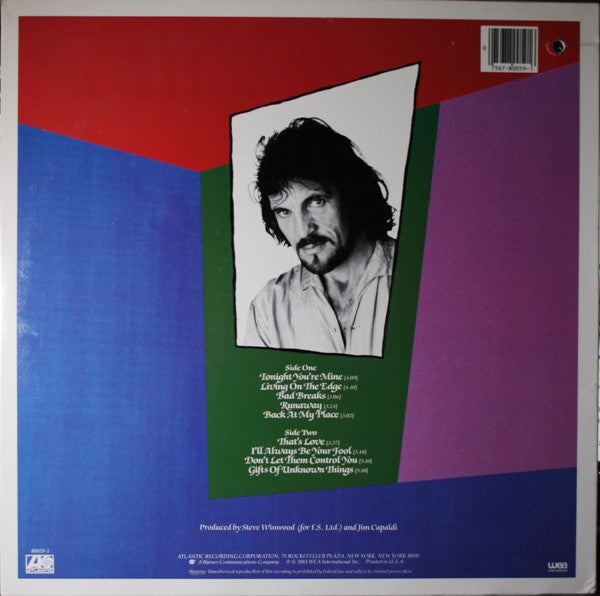 Jim Capaldi : Fierce Heart (LP, Album, Spe)