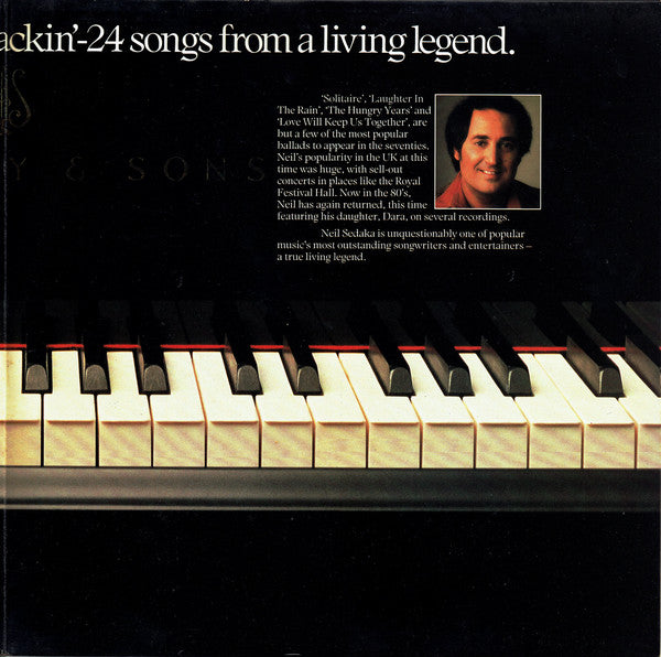 Neil Sedaka : Backtrackin' (2xLP, Album, Comp)